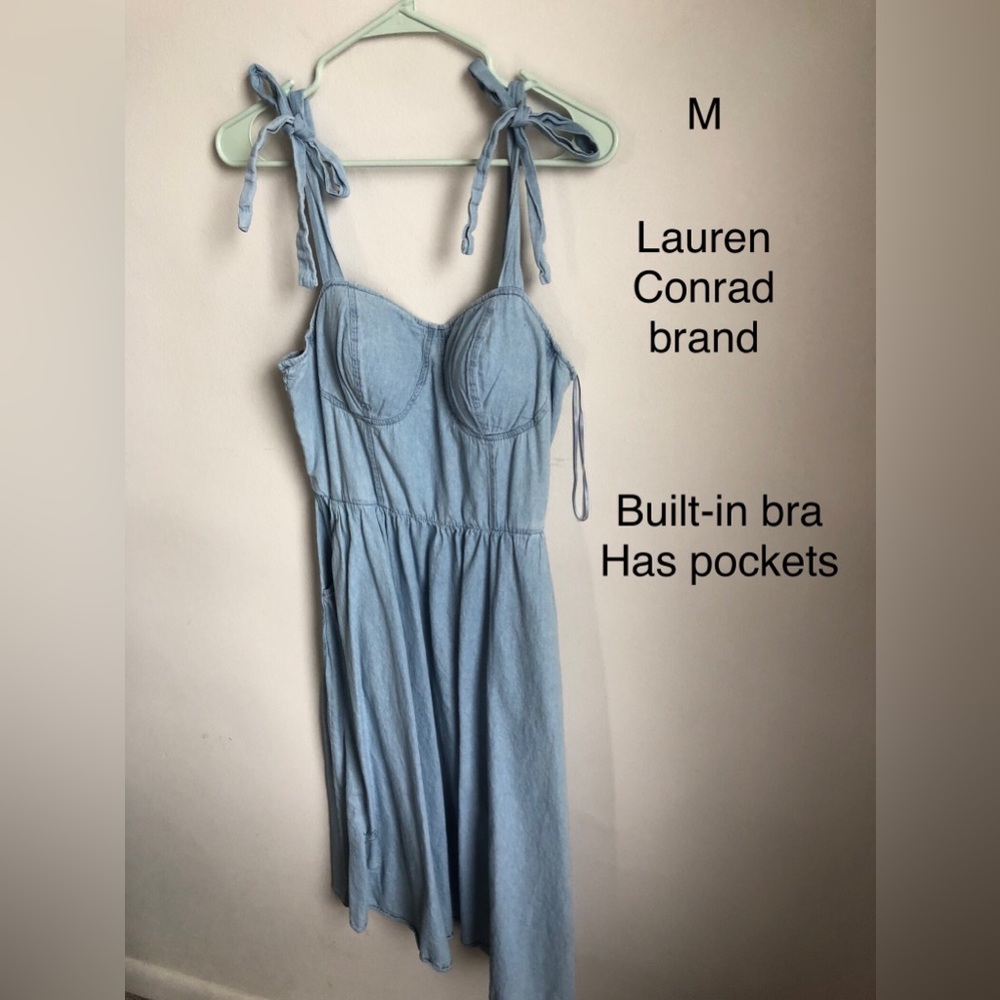 Summer Dress Denim Inspired